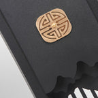Elegant Outdoor LED Light with Artistic Cut Craft and Strip Design