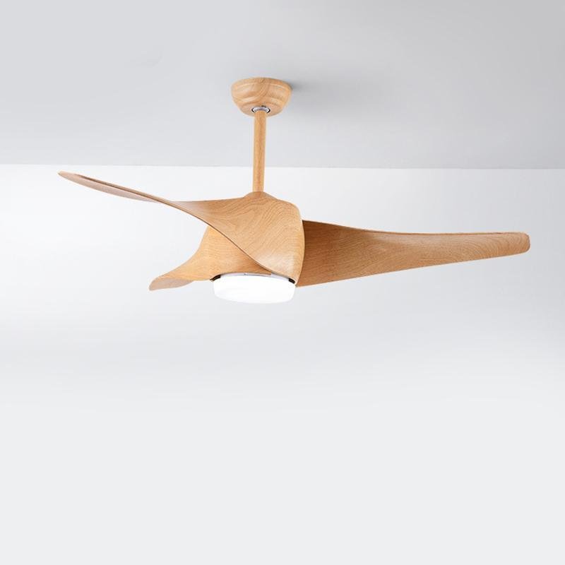 52 Downrod Ceiling Fans with Remote Control and LED Lights