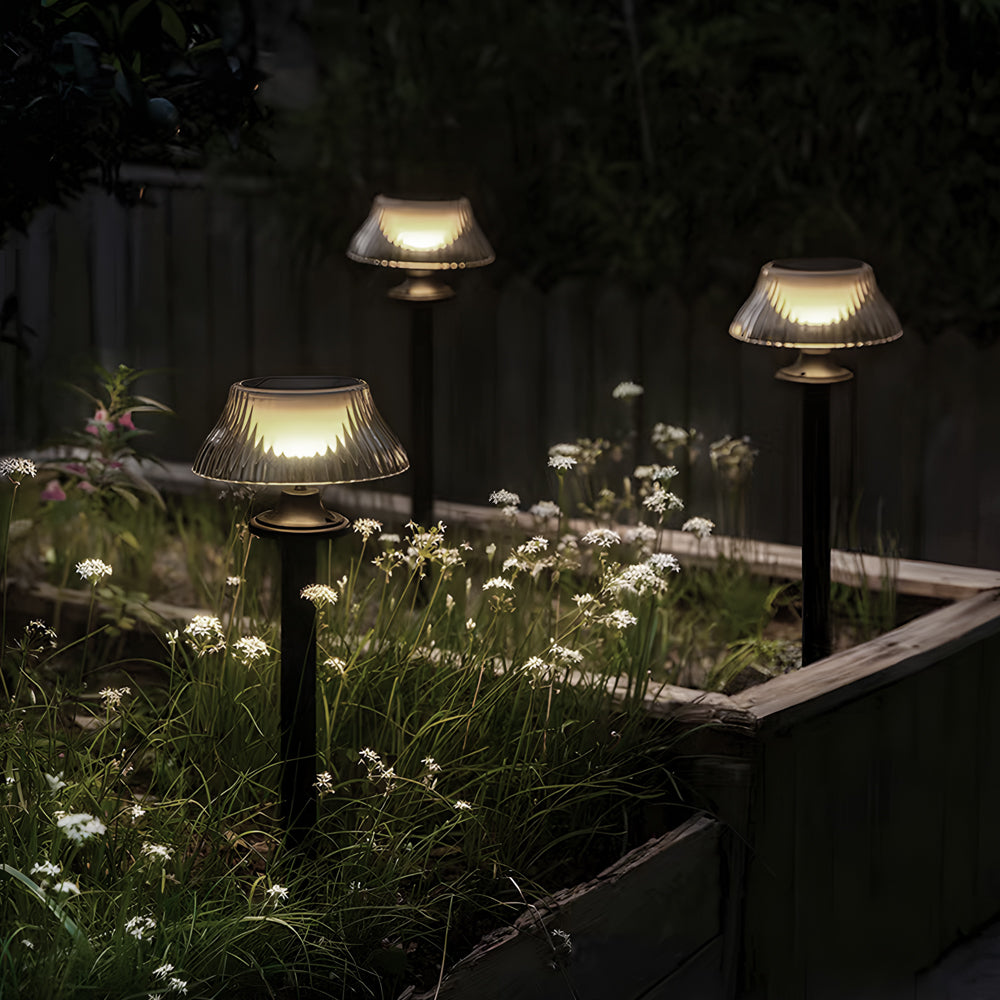 Lawn Stake Light  Solar-Powered  Waterproof Vintage-Style