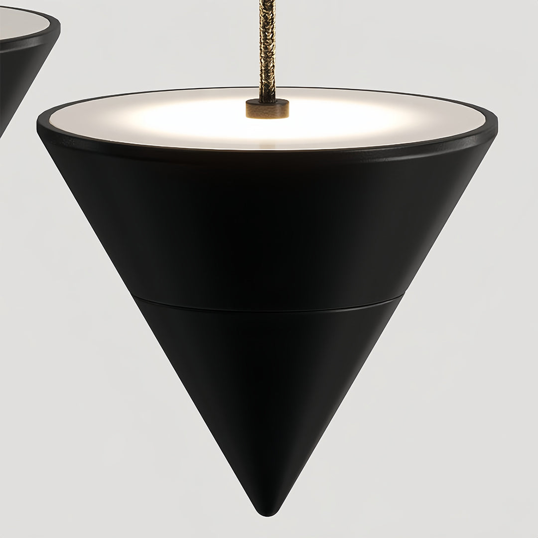 1 Light Pendant Nordic Minimalist Linear Pendant Light