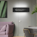 Rectangular Creative Decorative LED Nordic Bedroom Wall Light Fixtures