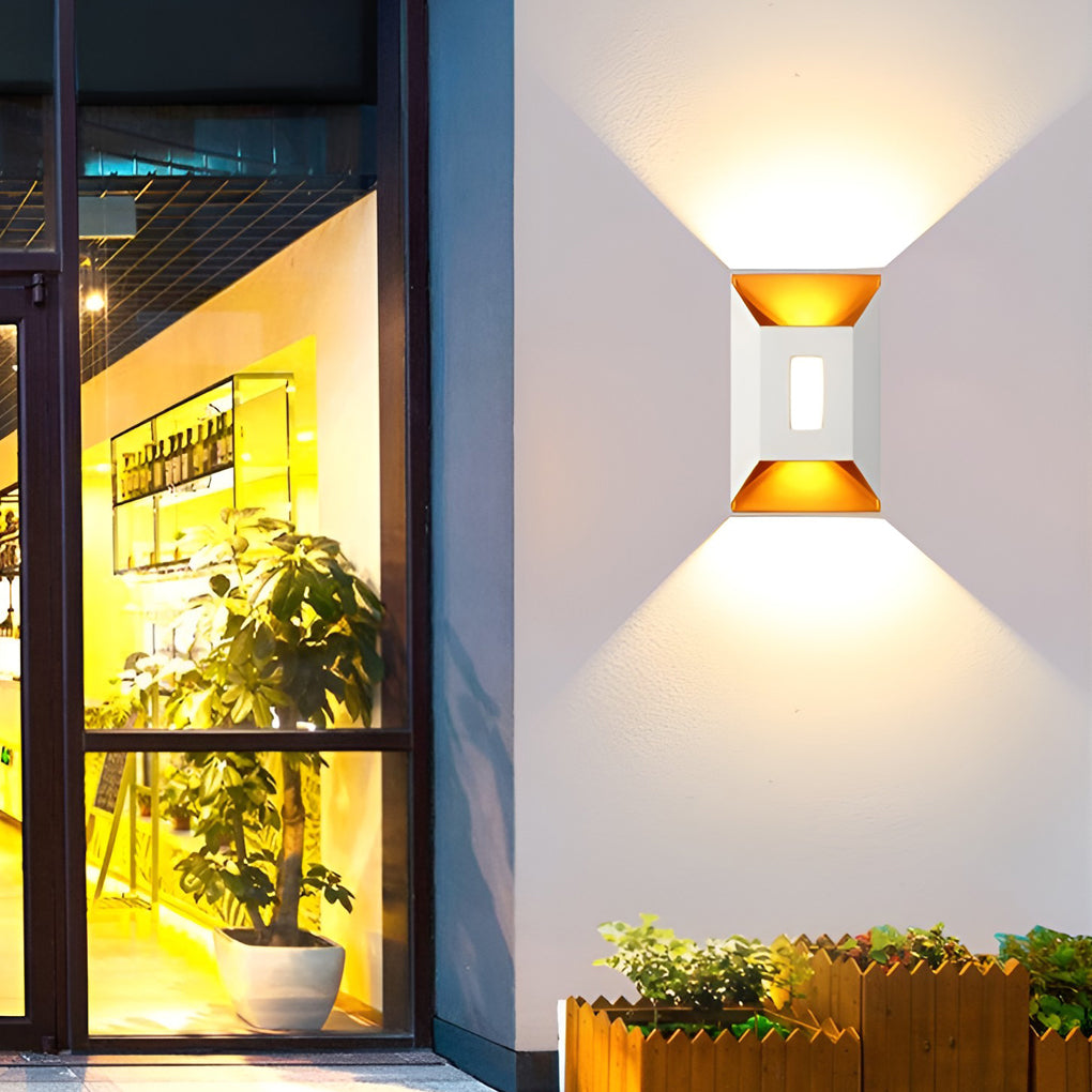 Waterproof LED Up and Down Lights Modern Wall Lamp Wall Sconce Lighting