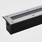 LED Rectangular Waterproof DC24V Recessed Outdoor Wall Washer Lights