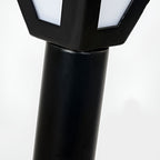 Sleek Solar LED 2.6W Pathway Post Light Outdoor Waterproof Lighting
