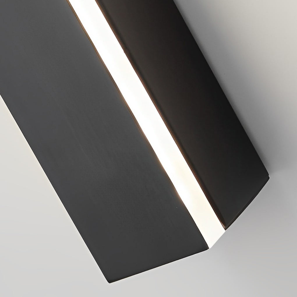 Minimalist LED Linear Lights Three Step Dimming Copper Modern Wall Lamp