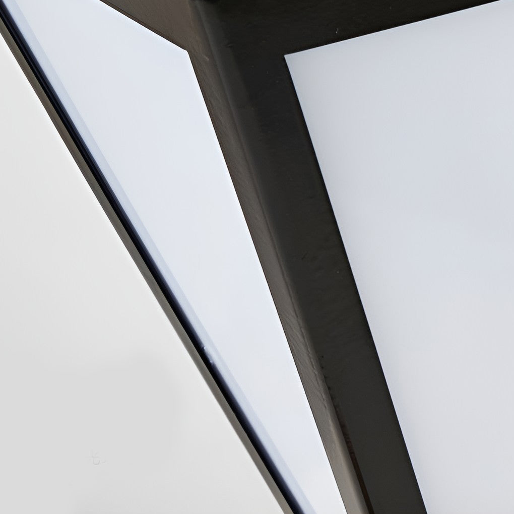 Sleek Solar LED 2.6W Pathway Post Light Outdoor Waterproof Lighting
