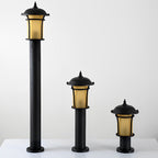 Classic Old England-Style Waterproof LED Garden Lamp