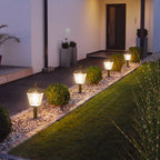 Lawn Stakes For Lights Solar-Powered LED Waterproof