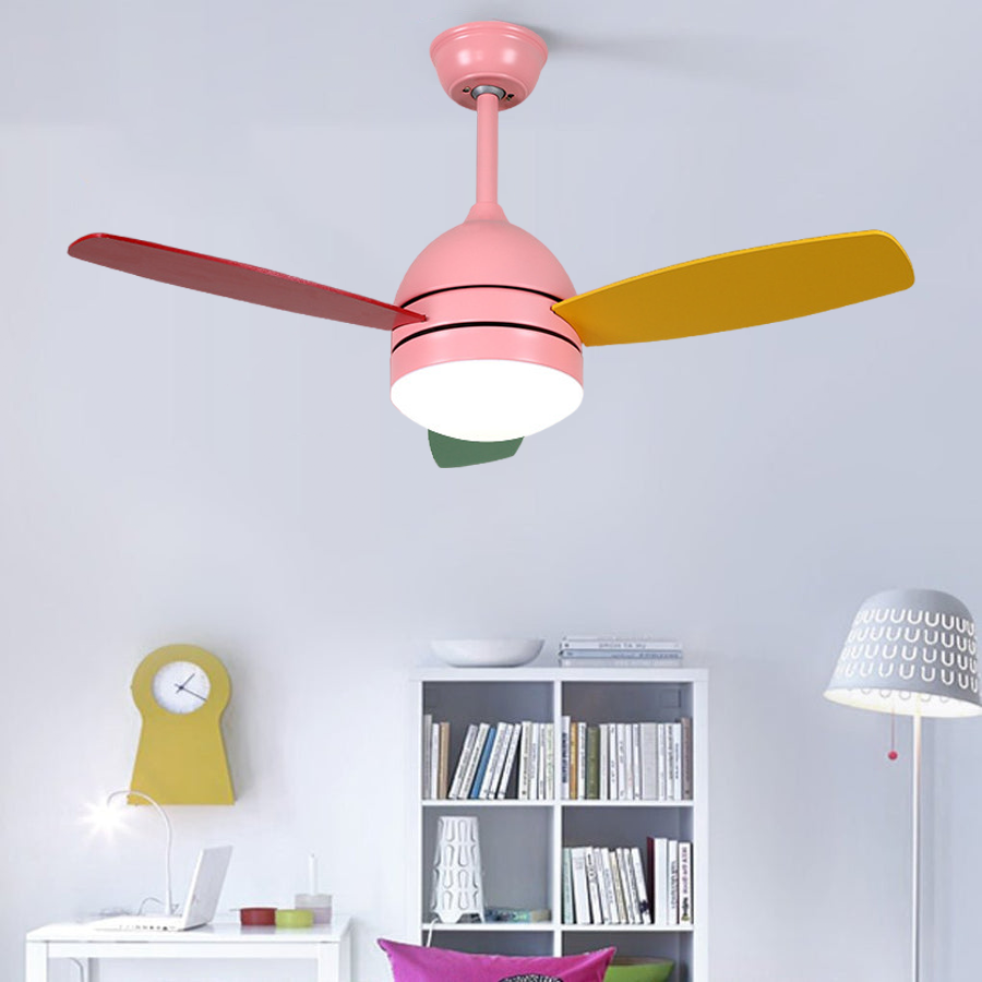 Modern Variable Frequency 6-gear Wind Speed Ultra Silent Kids Ceiling Fan