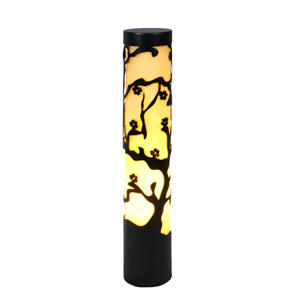 Black Retro Wintersweet Pathway Lights