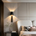 Black Wall Light Fixtures French Minimalist Metal Light