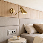 Adjustable Swing Arm Sconce Nordic Minimalist Wall Light