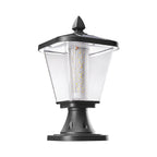 LED Solar Powered Post Cap Lights Waterproof Column Lights