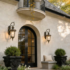 Outdoor Light Fixtures Wall Mounted European-Style Vintage Light