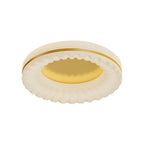 Simple Round Acrylic Three Step Dimming LED Modern Ceiling Light
