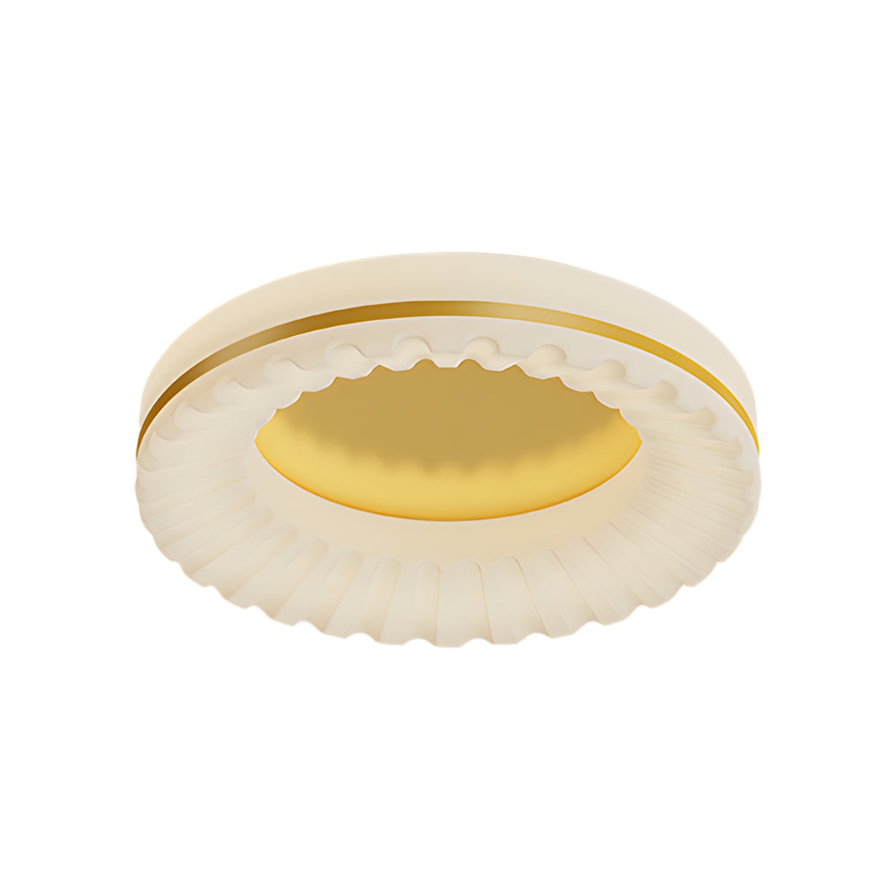Simple Round Acrylic Three Step Dimming LED Modern Ceiling Light