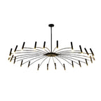 Adjustable Metal DIY Three Step Dimming LED Minimalist Chandelier