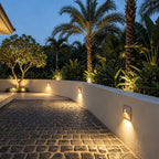 【4 PCS】LED Step Light Human Sensor Waterproof Light