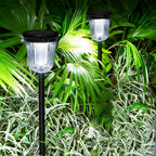 2Pcs Intelligent Solar Lawn Lights with Motion Sensor