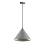 Cone Shaped Pendant Lights LED Macaron Color Ceiling Light