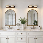 Vanity Bar Light Sconce Japanese Vintage Travertine LED Light