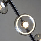3 Light Linear Pendant Light Italian Creative Vertical Ceiling Light