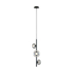 3 Light Linear Pendant Light Italian Creative Vertical Ceiling Light