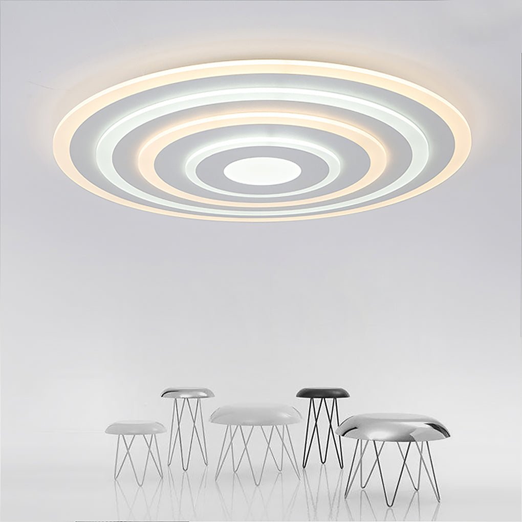 Round Flush Mount Ceiling Light Modern LED Ceiling Lamp