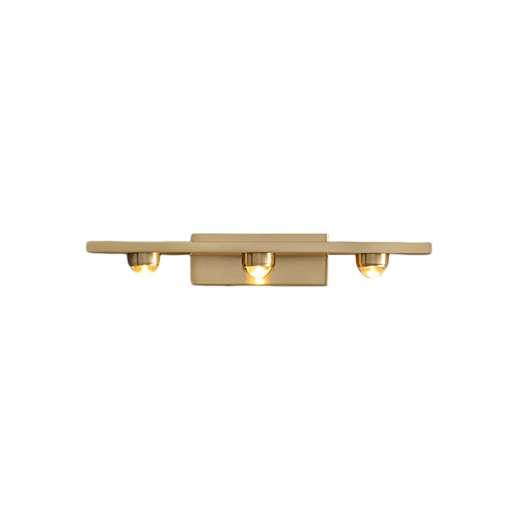 3/4 Lights Copper LED Wall Washer Projection Nordic Wall Lamp Wall Sconces