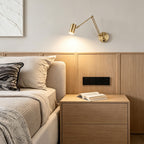 Adjustable Swing Arm Wall Sconce Nordic Minimalist LED Light
