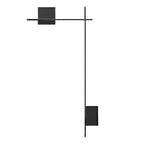 Creative Square Strip Three Step Dimming LED Nordic Wall Sconce Lighting