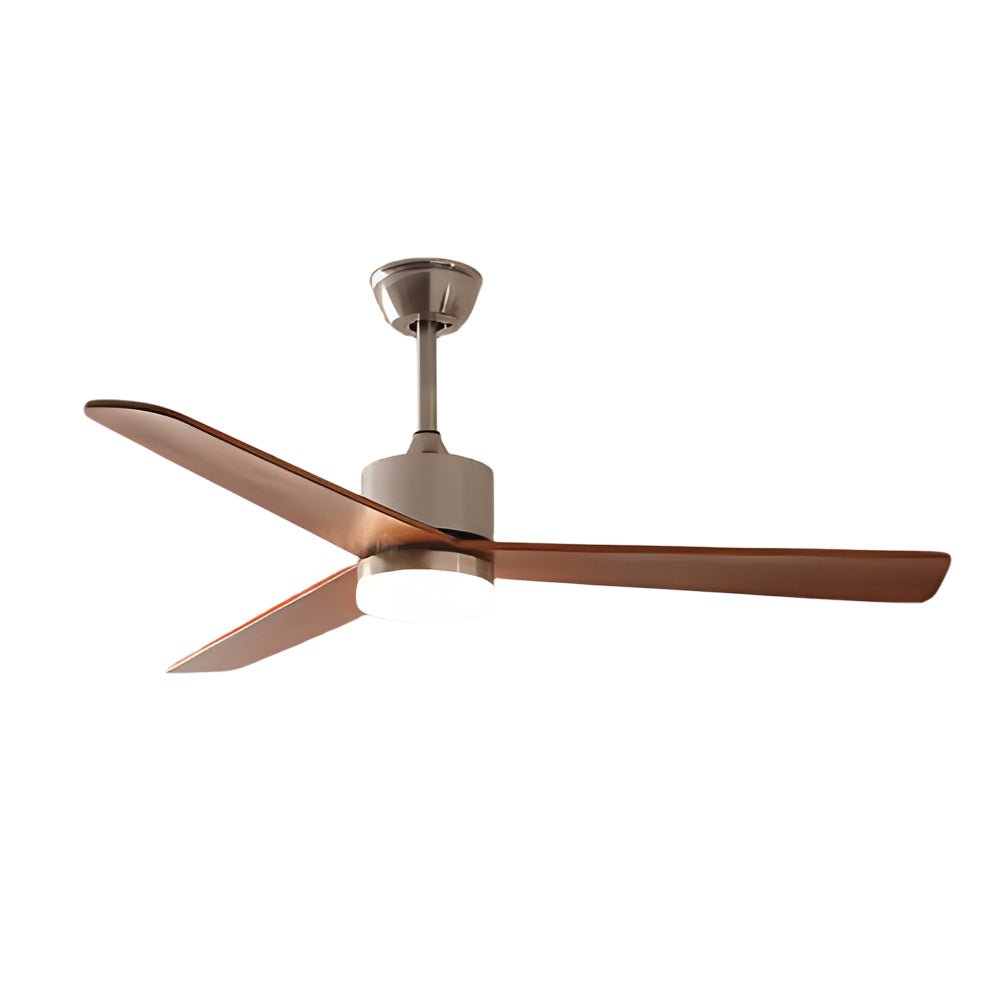 42/52 LED 3-Blades Wood Ceiling Fan Light with Remote
