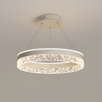 Circular Ring Three-step Dimming LED Modern Chandelier Island Lights