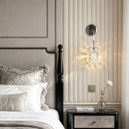 Wall Mount Pendant Light Modern Luxury Crystal Bedside Light