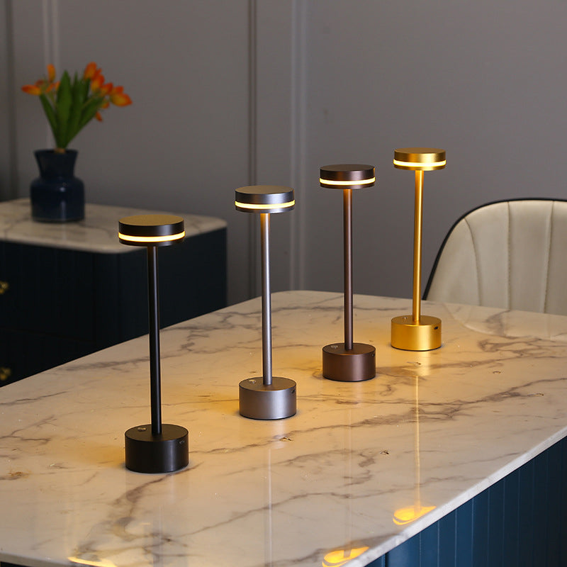 Portable Rechargeable Table Lamp Rod-Style LED Atmosphere Lamp