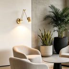 Adjustable Swing Arm Wall Sconce Nordic Minimalist LED Light
