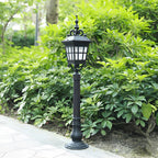 Outdoor European Style Aluminum Glass Post Lamp