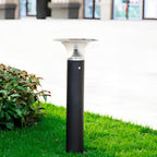 Efficient 3.5W Solar LED Path Downlights 360° Modern Black Landscape Lighting