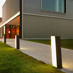Artistic Cuboid Inclined LED Outdoor Lawn Lamp