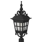 Outdoor European Style Aluminum Glass Post Lamp