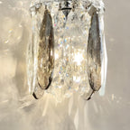 Wall Mount Pendant Light Modern Luxury Crystal Bedside Light