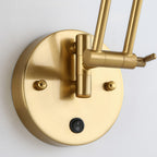 Adjustable Swing Arm Wall Sconce Nordic Minimalist LED Light