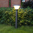 LED Metal Garden Lights Black Modern Minimalist Outdoor Bollard Light