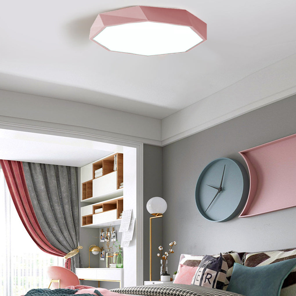 Geometric Design LED Modern Flush Mount Lighting Ceiling Lights