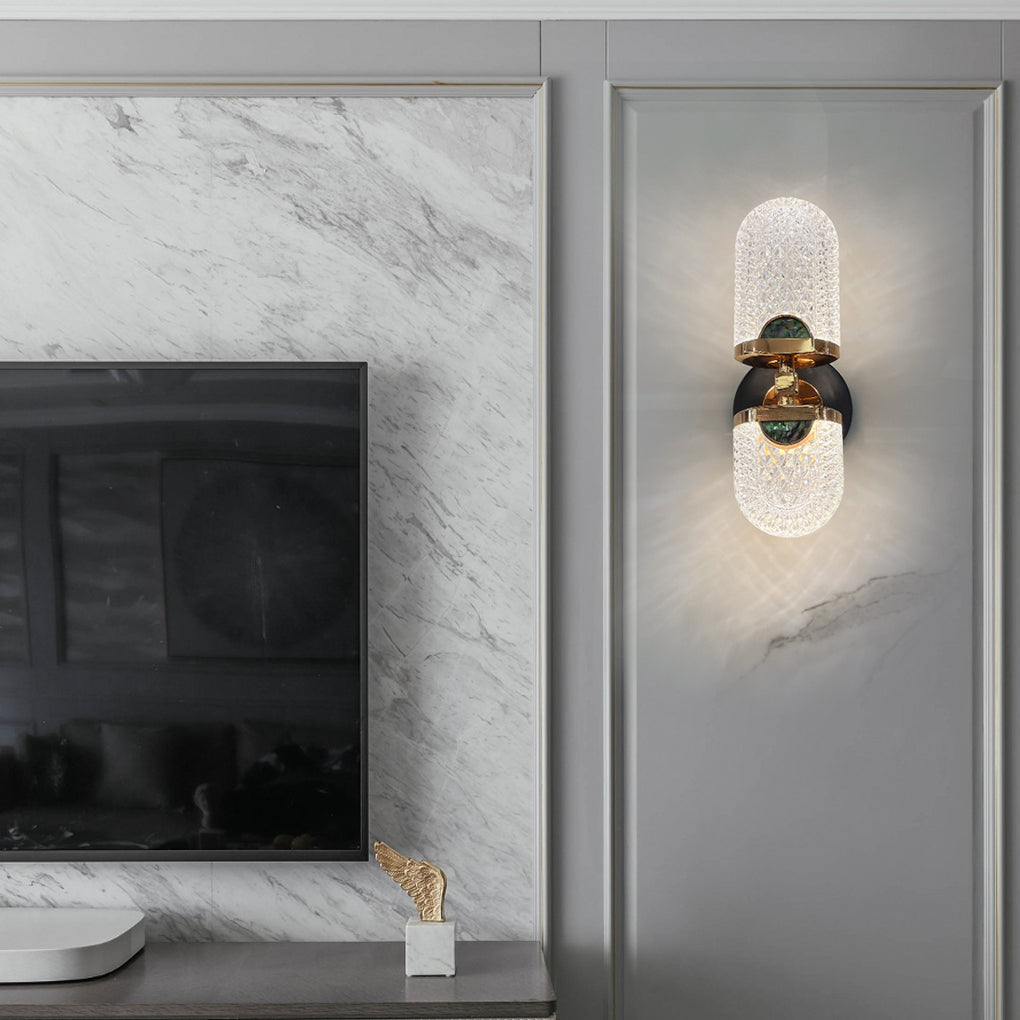 Creative LED Wall Sconces with Three-Step Dimming – Up and Down Light Effect