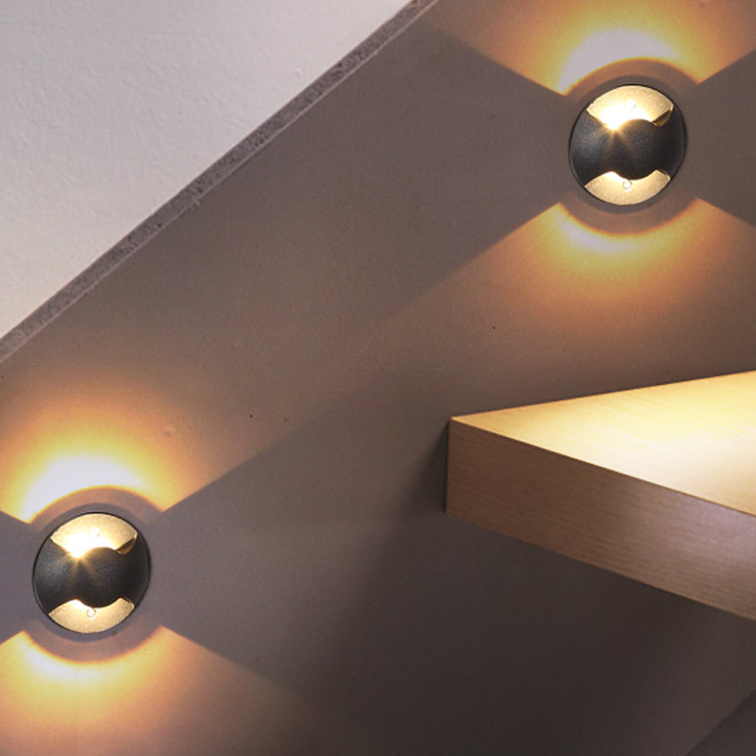 Outdoor Well Lights Side-Lit Minimalist Style