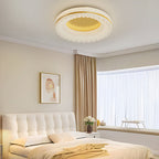 Simple Round Acrylic Three Step Dimming LED Modern Ceiling Light