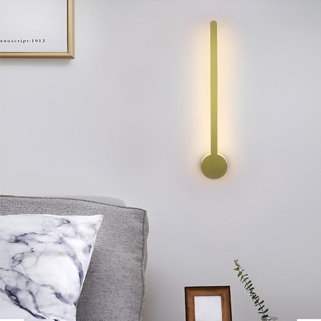Modern LED Bar Wall Lights Black/Gold/White Wall Sconce