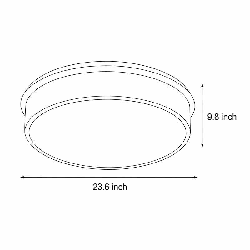 Round Crystal Flush Mount Light Luxury Modern Ceiling Light