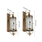 Retro Wall Sconce Lighting Outdoor European Waterproof Lamp